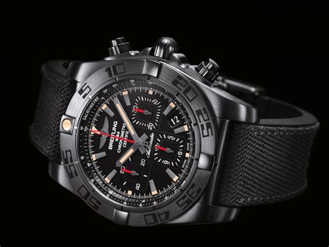 breitling black steel review|Breitling chronomat black steel.